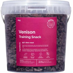 Bild på Buddy Pet Foods Training Snack Venison 1 kg