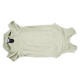 Bild på BUSTER Body Suit Step'n Go för hundar med CalmDown knapphållare, M, Dusty Green