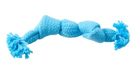 Bild på Buster Colour Squeak Rope, Ljusblå, Small 23 cm