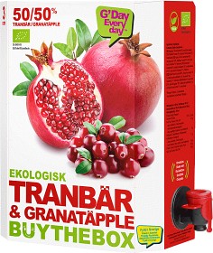 Bild på Buy The Box Tranbär & Granatäpple 3 liter