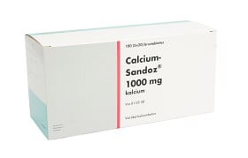 Bild på Calcium-Sandoz, brustablett 1000 mg