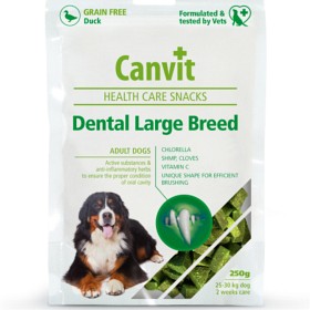 Bild på Canvit Health Care Dog Snack Dental Large Breed 250 g