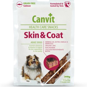 Bild på Canvit Health Care Dog Snack Skin & Coat 200 g