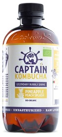 Bild på Captain Kombucha Pineapple Peach 400 ml
