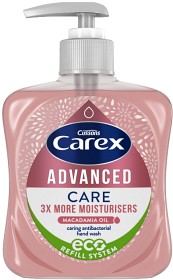 Bild på Carex Advanced Care Macadamia Oil Antibakteriell Handtvål Eco 250 ml