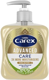 Bild på Carex Advanced Care Shea Butter Antibakteriell Handtvål Eco 250 ml
