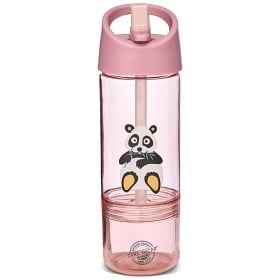 Bild på Carl Oscar Vattenflaska 2-in-1 (0,3 + 0,15 l) Rosa Panda