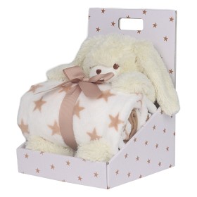 Bild på Carlo Baby Fleecefilt och gosedjur Beige Kanin