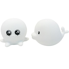 Bild på Carlo Baby LED-Nattlampa 2-pack Delfin & Bläckfisk