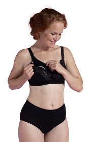 Bild på Carriwell Lace AmningsBH (Svart L)