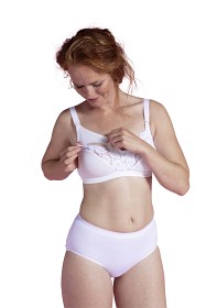 Bild på Carriwell Lace AmningsBH (Vit S)