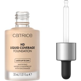 Bild på Catrice HD Liquid Coverage Foundation 010 Light Beige