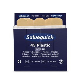 Bild på Salvequick Plastplåster Refiller 6x45 st