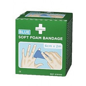 Bild på Cederroth Soft Foam Bandage Blå 