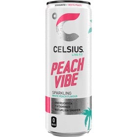 Bild på Celsius Peach Vibe 355 ml