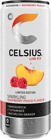 Bild på Celsius Raspberry Peach 250 ml