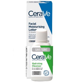 Bild på CeraVe Facial Moisturising Lotion 52 ml + Hydrating Cleanser 20 ml