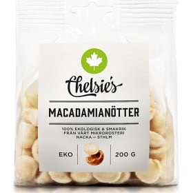 Bild på Chelsie's Macadamianötter 200 g