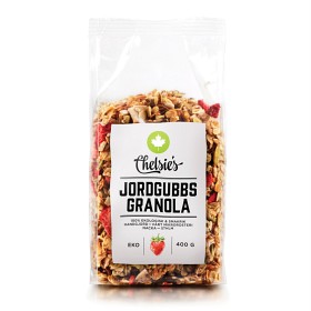Bild på Chelsies Organic Jordgubbsgranola 400 g