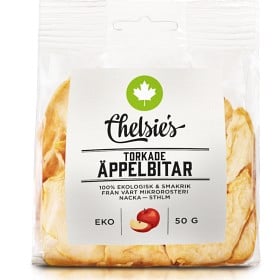 Bild på Chelsie's Torkade äppelbitar 50 g