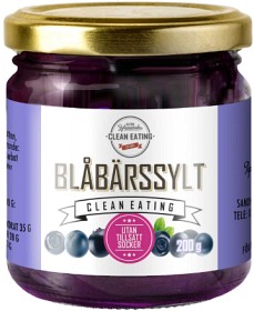 Bild på Clean Eating Blåbärssylt 200 g