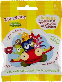 Bild på Clearly Scrumptious Mumsisar Banana Babblarna 20 g