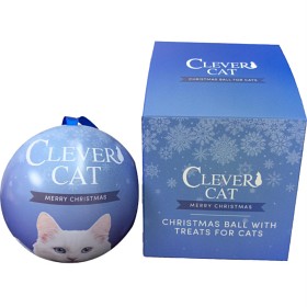 Bild på Clever Cat Christmas Ball for cats 60 g