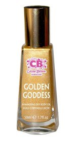 Bild på Cocoa Brown Golden Goddess Shimmering Dry Body Oil