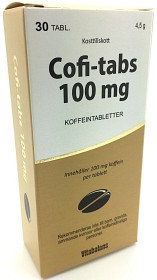 Bild på Cofi-tabs 100 mg 30 tabletter