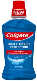 Bild på Colgate High Fluoride Protection munskölj 500 ml