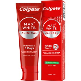 Bild på Colgate Max White Clinical tandkräm 75 ml