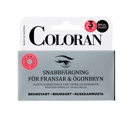 Bild på Coloran snabbfärgning ögonbryn & fransar Brun-svart