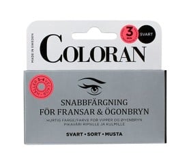 Bild på Coloran snabbfärgning ögonbryn & fransar Svart