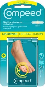 Bild på Compeed Aktiv Liktornsborttagning + Salicylsyra 6 st