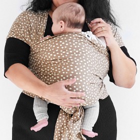 Bild på Coracor Big Dot Taupe Bärsjal