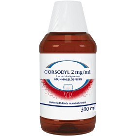 Bild på Corsodyl munhålelösning 2 mg/ml, 300 ml
