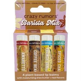 Bild på Crazy Rumors Barista Mix Lip Balm 4-pack
