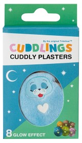 Bild på Cuddlings Gosedjursplåster Lyser i mörker 8 st