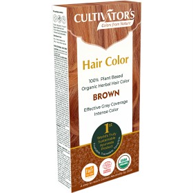 Bild på Cultivator's Organic Herbal Hair Color Brown 100 g