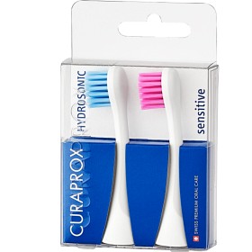 Bild på Curaprox Hydrosonic Sensitive refill Blå Rosa 2 st