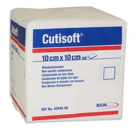 Bild på Cutisoft kompress nonwoven 10 x 10 cm 100 st