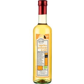 Bild på Da Carla Äppelcidervinäger Gurkmeja, Ingefära, Chili 500 ml