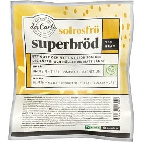 Bild på da Carla Superbröd Solrosfrön 350g