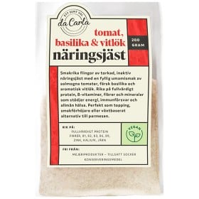Bild på Da Carla Näringsjäst Tomat, Vitlök, Basilika 200 g