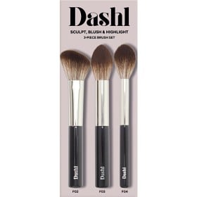 Bild på Dashl Sculpt, Blush & Highlight 3-Piece Brush Set