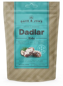 Bild på Dave & Jon's Dadlar Kokos 125 g
