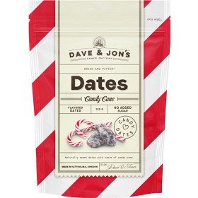 Bild på Dave & Jon´s Dadlar Polkagris 125 g