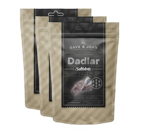 Bild på Dave & Jon's Dadlar Saltlakrits 3 st (3 x 125 g)