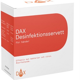 Bild på DAX Desinfektionsservett Händer 20 st