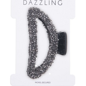 Bild på Dazzling Hair Clip Glitter Black 9 cm